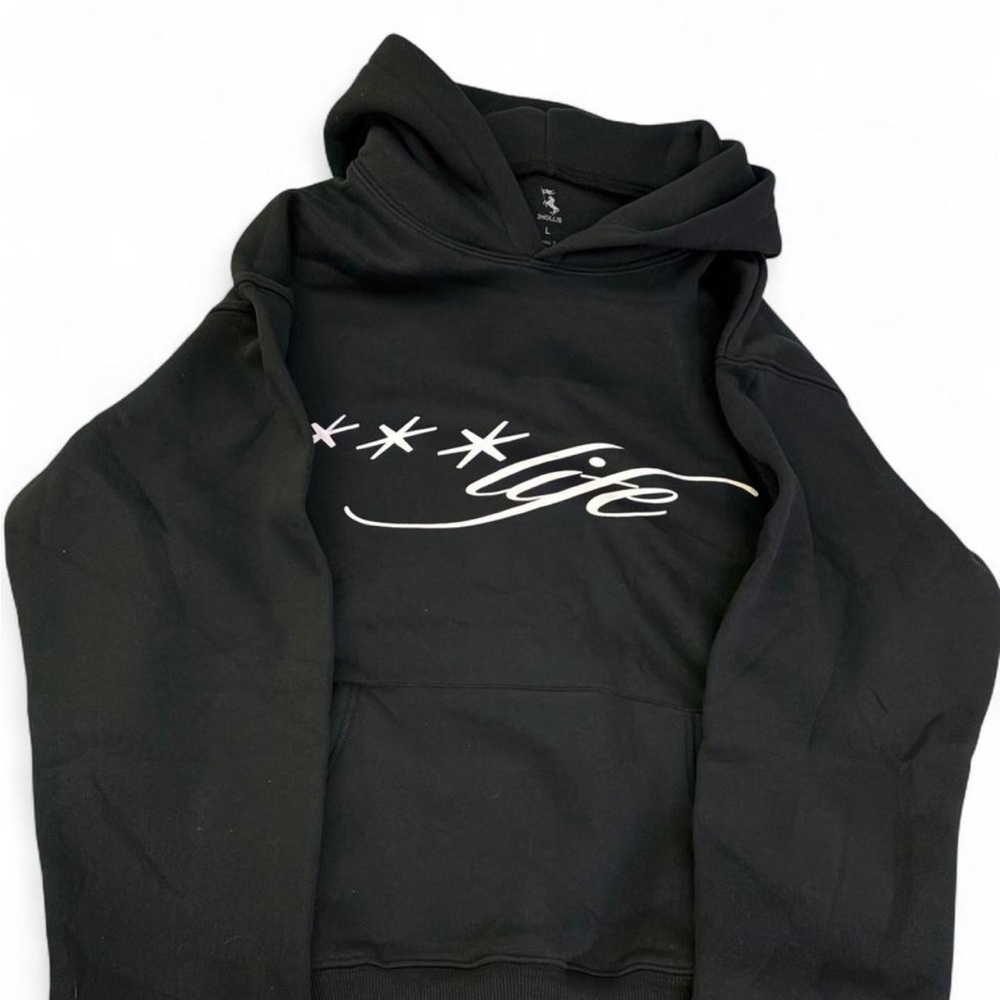 Black 2Hollis Official Merch Hoodie